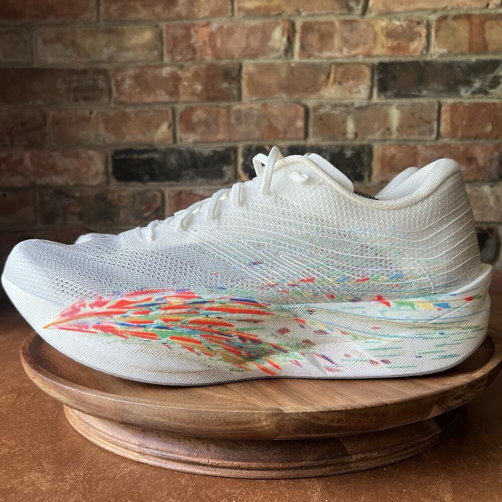 Anta C202 6 Carbon Marathon White Multi Color Men's 13 Running Sneakers Shoes
